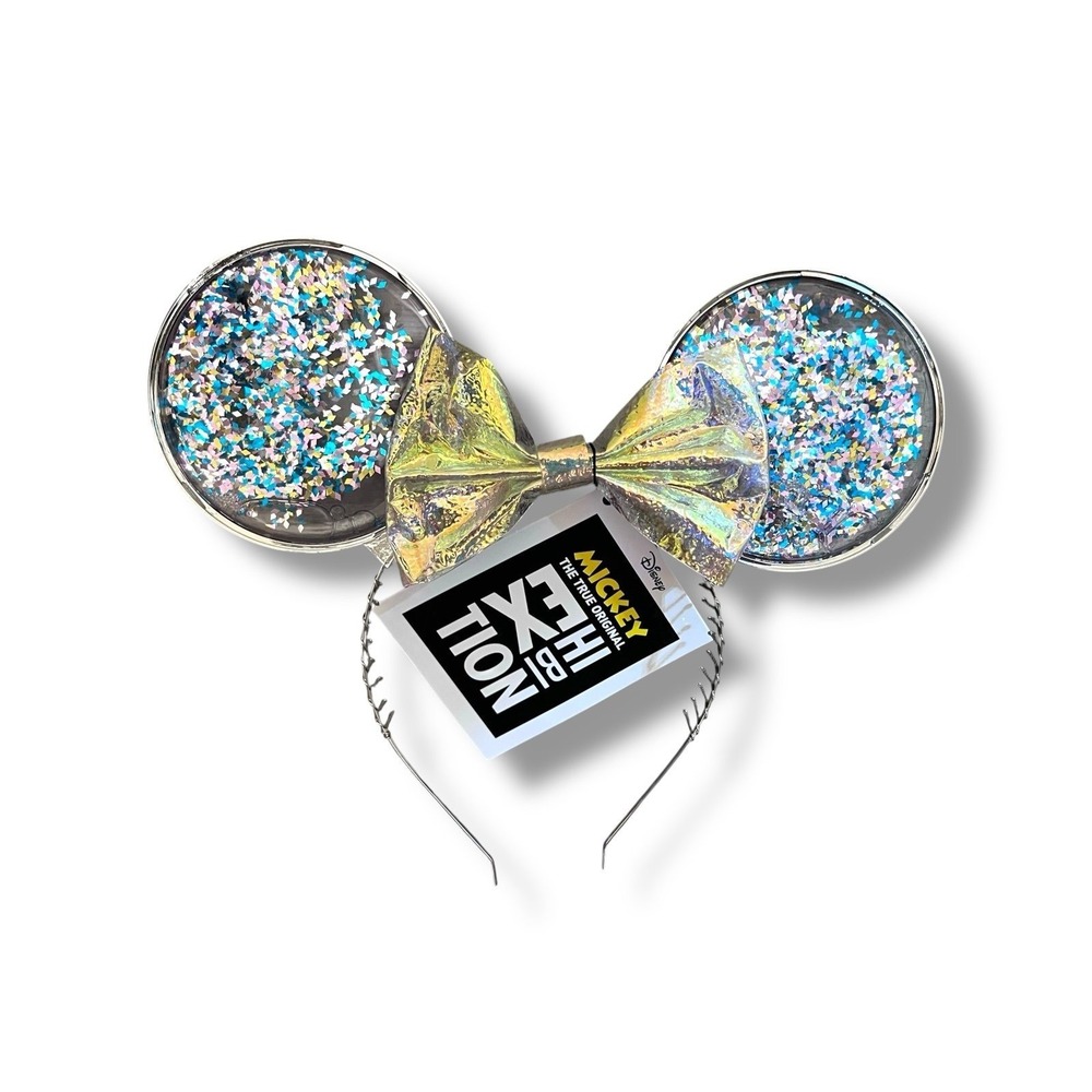 NWT Disney Minnie Mouse The True Original Exhibition Ears With Glitter